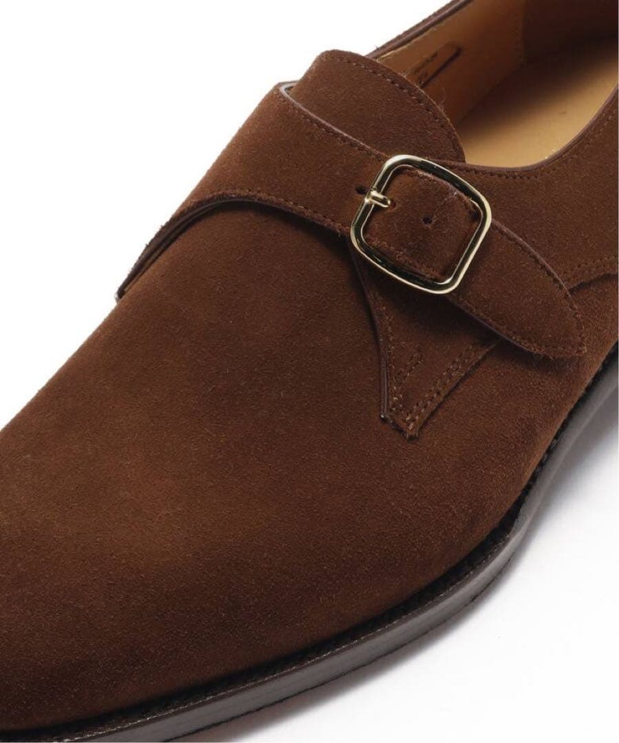 新品　フラテッリジャコメッティ　シングルモンクストラップ 大島拓身