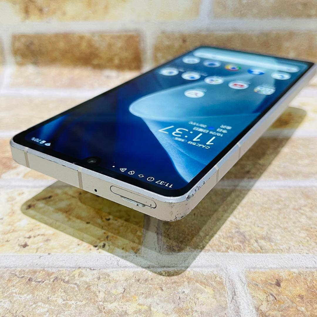 SIMフリー AQUOS sense7plus 128GB シルバー 電池良好