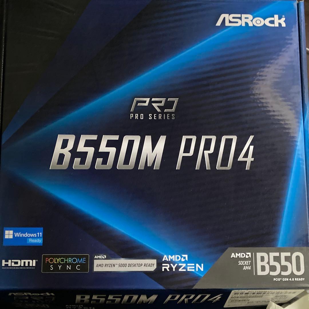 ASRock B550M PRO4 マザーボード