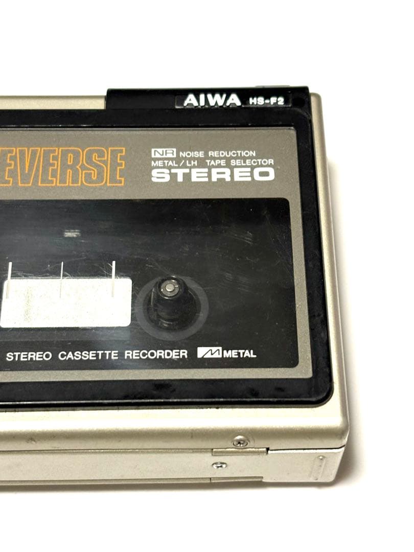 AIWA カセットプレーヤー HS-F2 ジャンク品