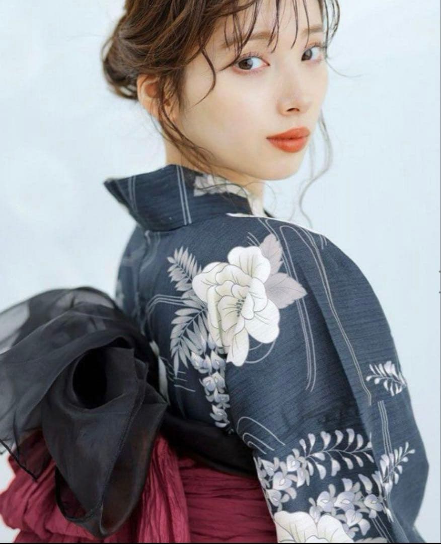 Dita 浴衣　凪の藤ながれ