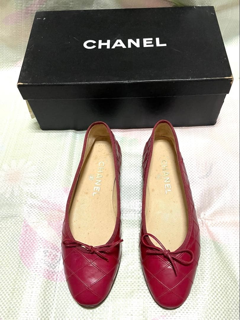 userさま専用になります。CHANEL バレエシューズ 箱付き　　未使用品