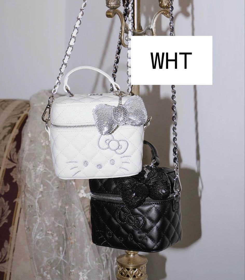 Hello Darich キルティングスクエアミニバッグ キティ