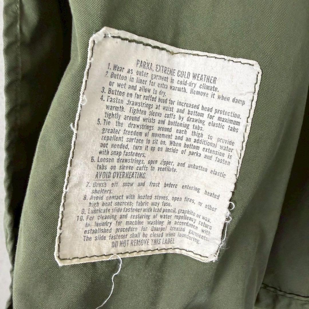 希少 70s US ARMY M-65 M65 モッズコート