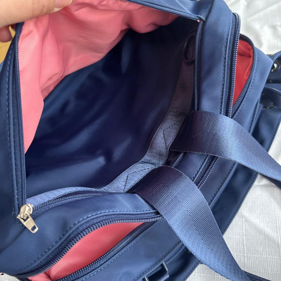 SELENT ETHER セレーンエーテル　ネイビー 36トートバッグ