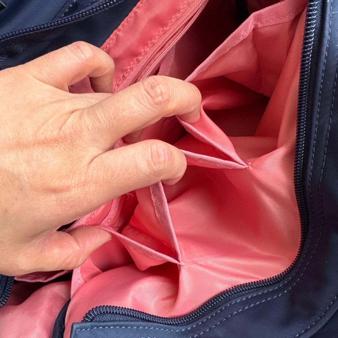 SELENT ETHER セレーンエーテル　ネイビー 36トートバッグ