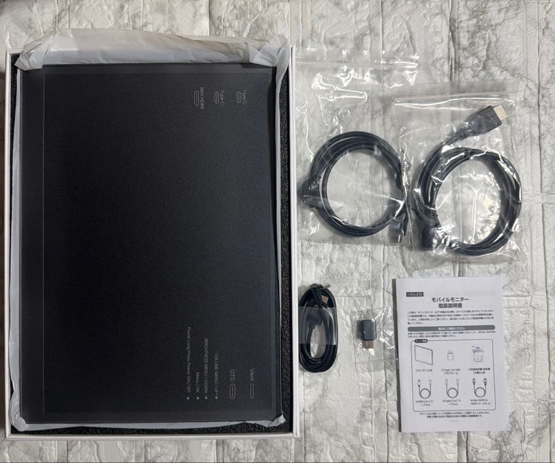 モバイルモニター 13.5インチ 2K 2256×1504 Switch2ドック