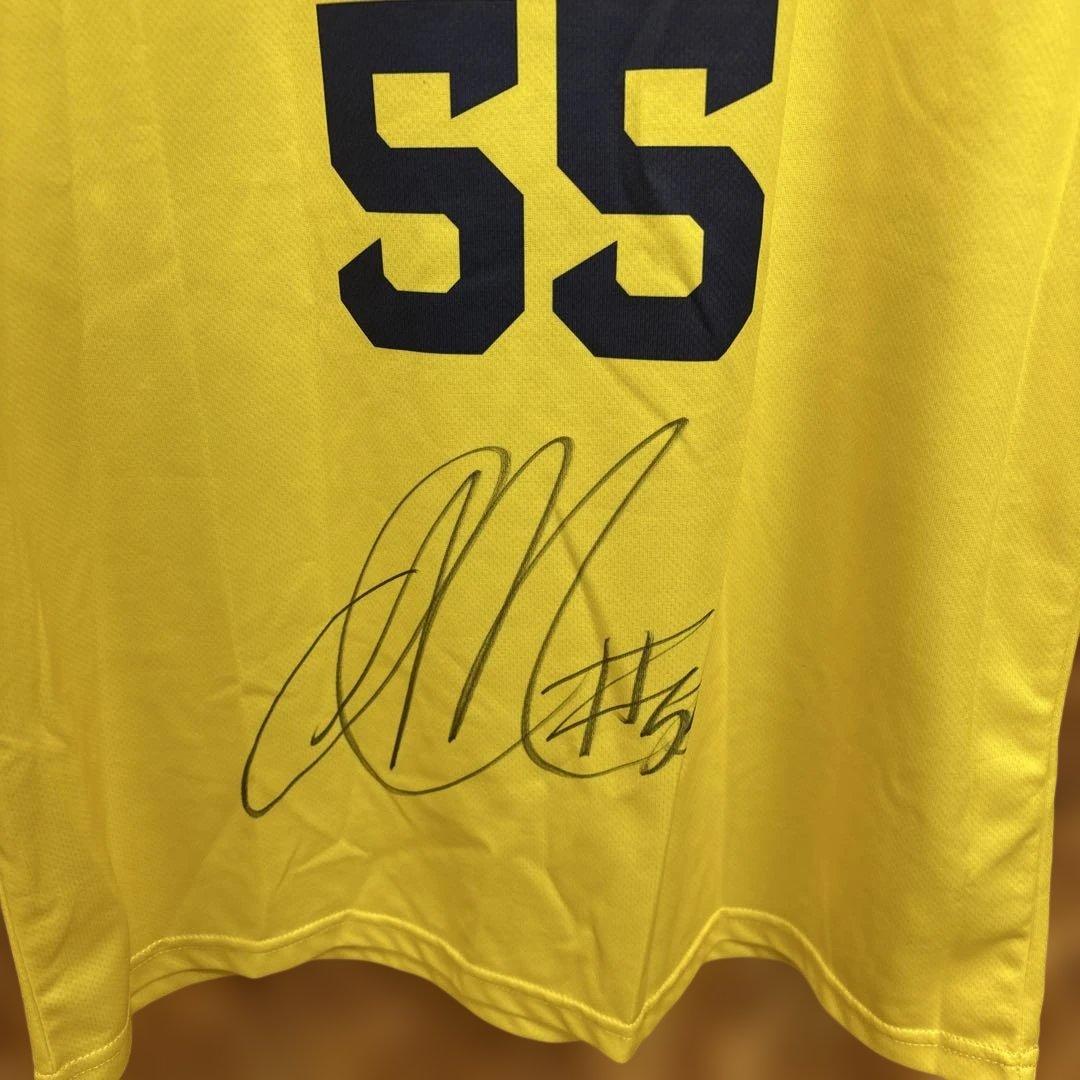 アンソニー・マクヘンリー　直筆サイン入り　ユニホーム　信州ブレイブウォリアーズ