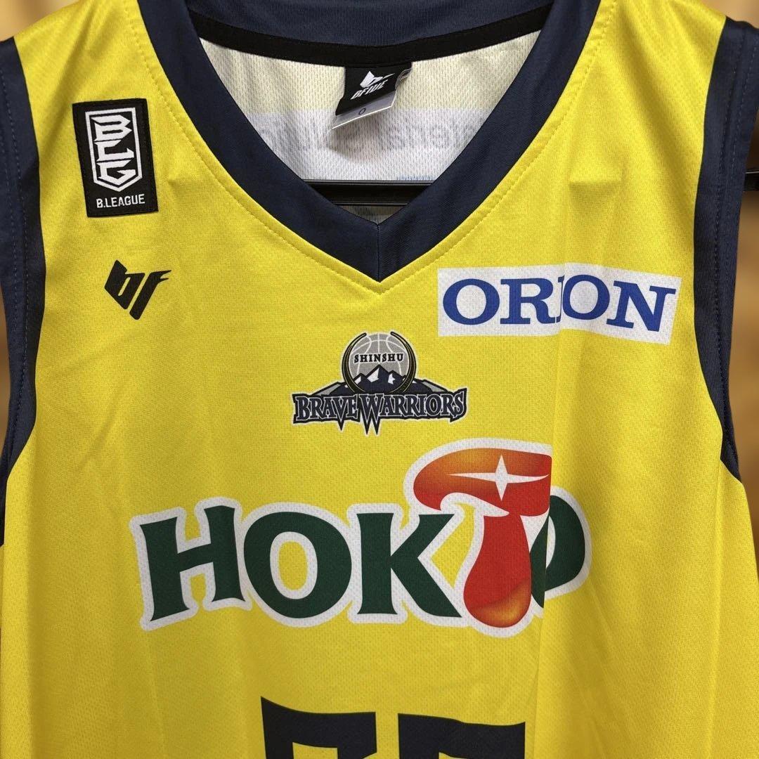 アンソニー・マクヘンリー　直筆サイン入り　ユニホーム　信州ブレイブウォリアーズ