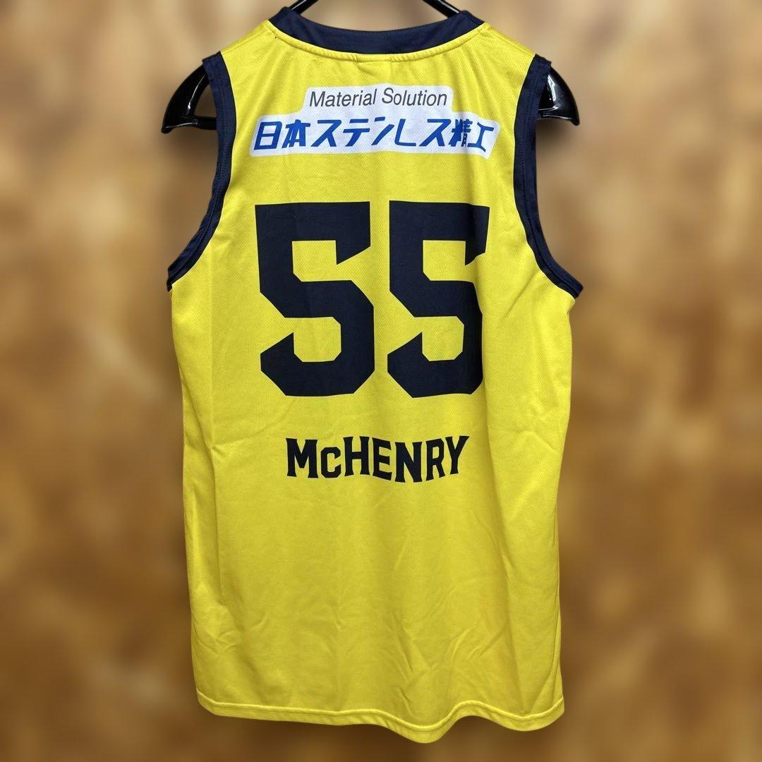 アンソニー・マクヘンリー　直筆サイン入り　ユニホーム　信州ブレイブウォリアーズ