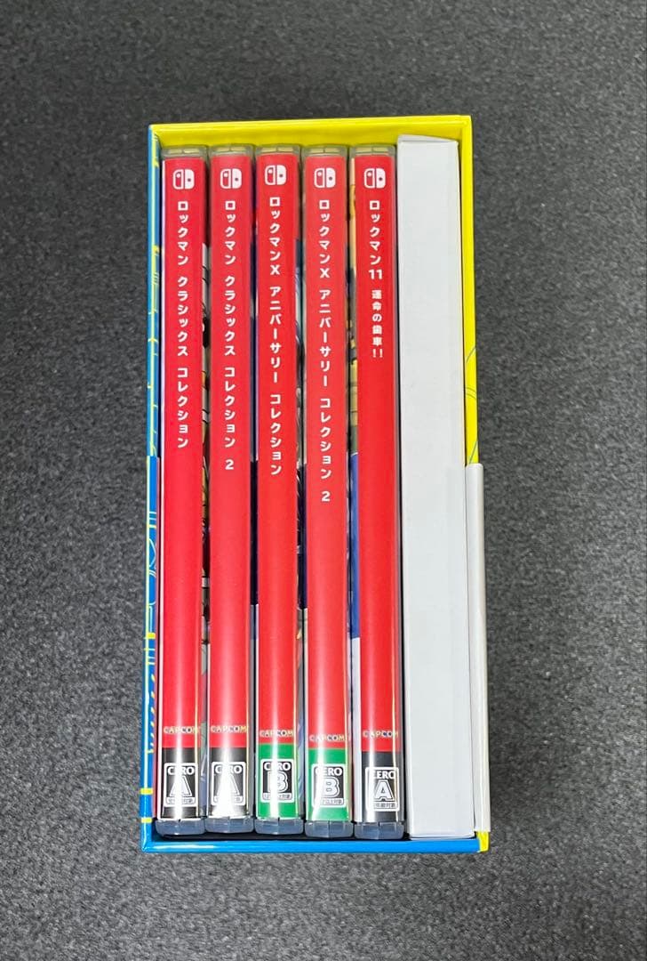 【switch版】ロックマン&ロックマンX 5in1 スペシャルBOX