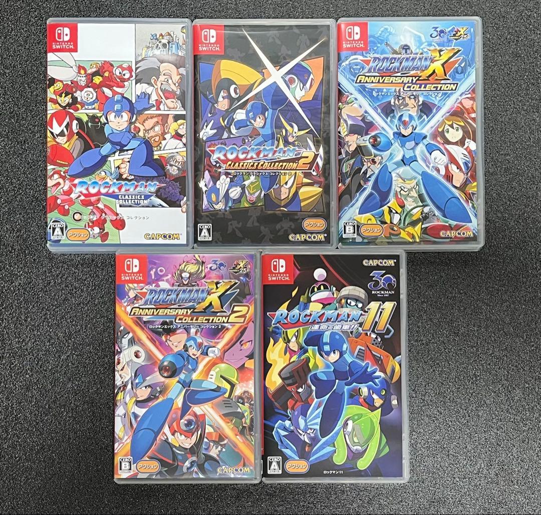 【switch版】ロックマン&ロックマンX 5in1 スペシャルBOX