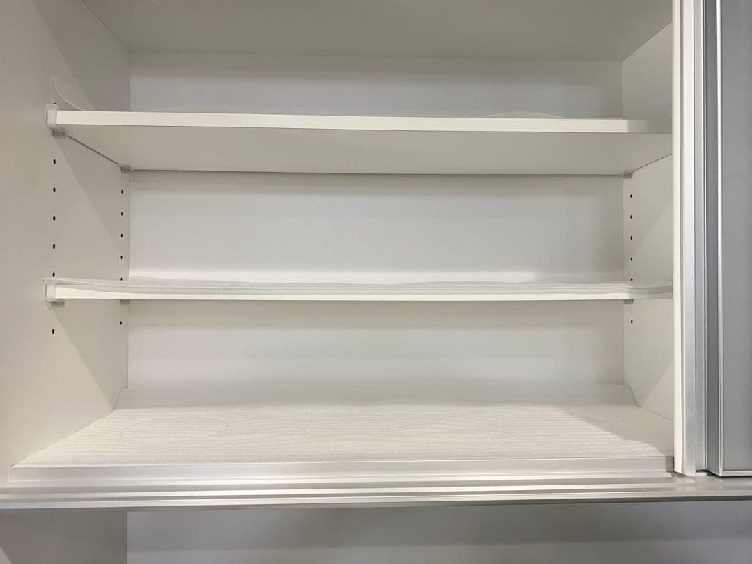 食器棚 キッチンボード(レジューム150TG-S WH/150QH-R WH)