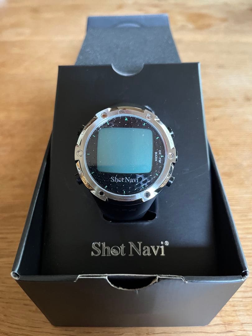 【JAL機内購入】【未使用】Shot Navi W1-FW GPSゴルフウォッチ