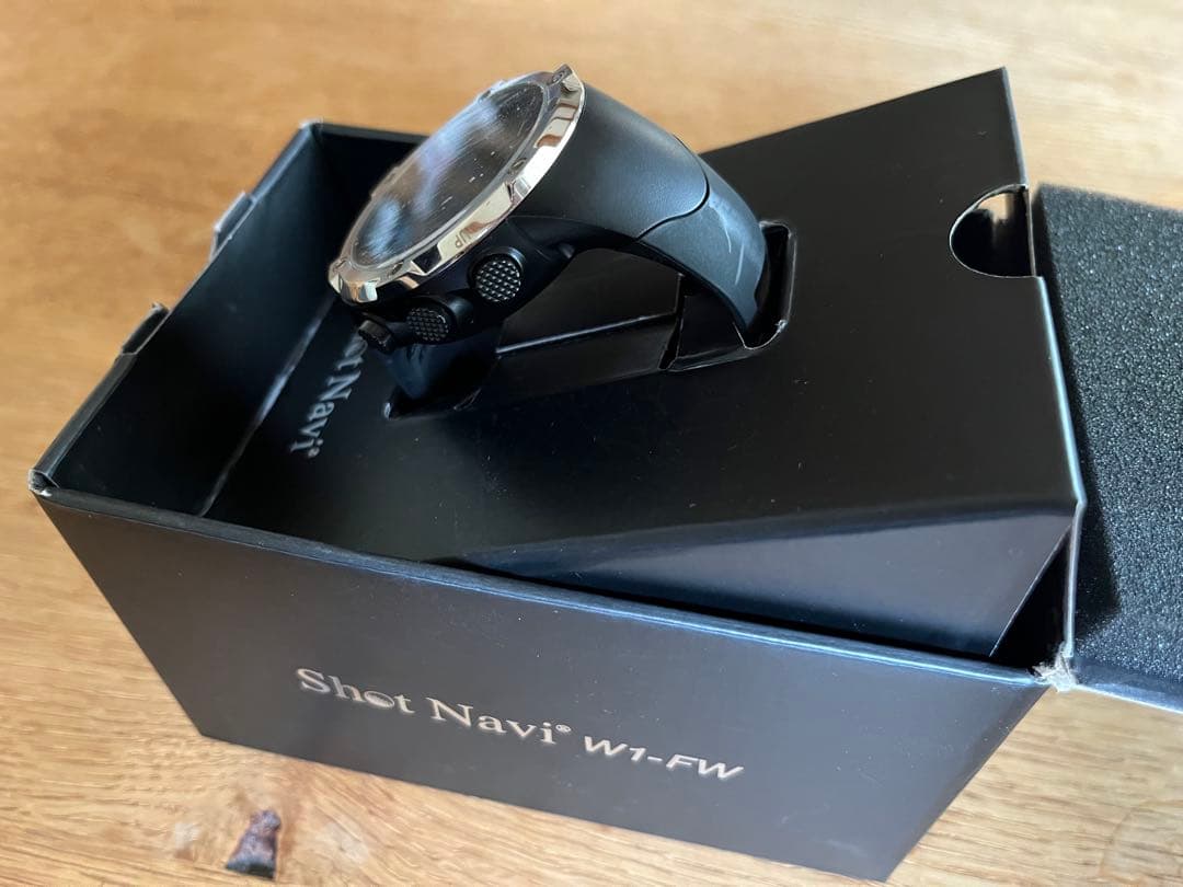 【JAL機内購入】【未使用】Shot Navi W1-FW GPSゴルフウォッチ