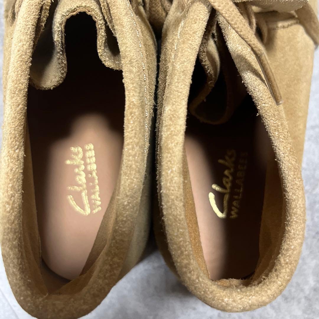 極美品 clarks ワラビー US8.5 送料無料