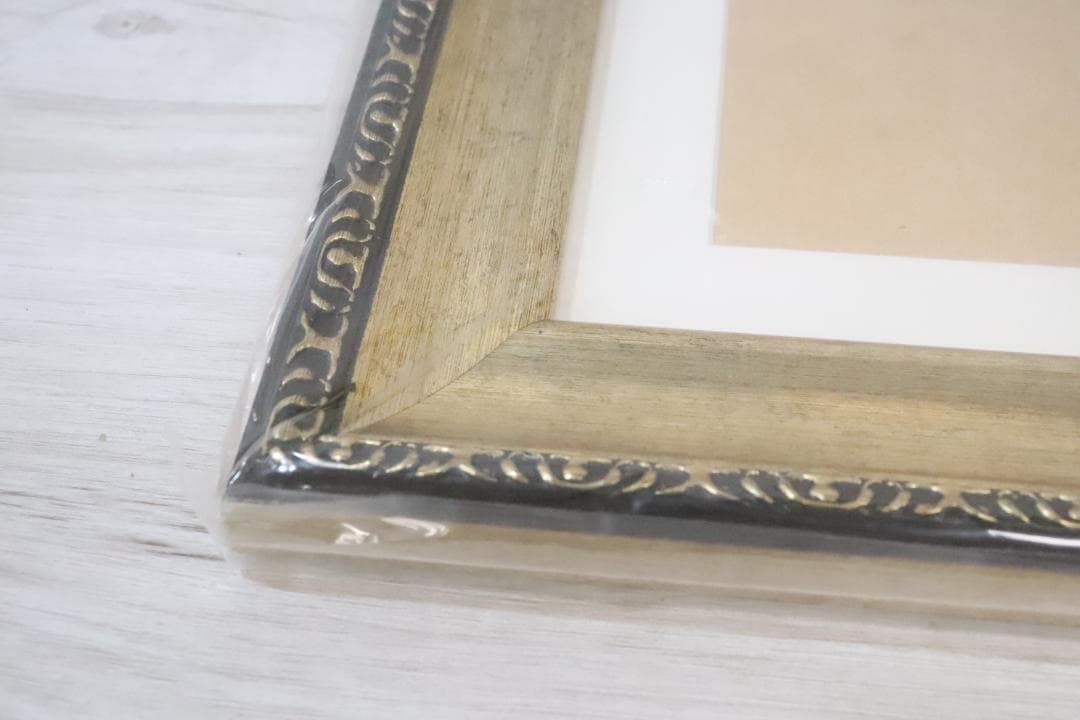 ■☆未使用☆ フェイラー フェイラークラブ 額 額縁 ハンカチフレーム ゴールド