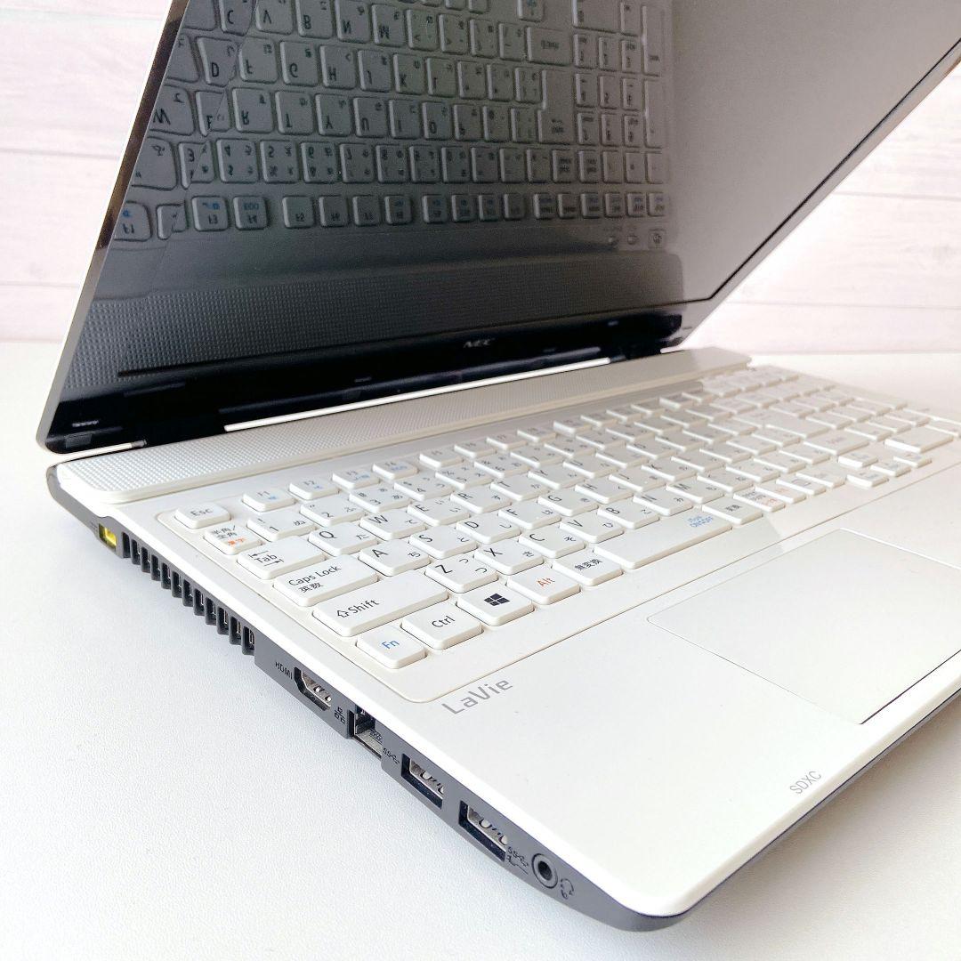 LAVIE/Windows11/8GB/カメラ/NECノートパソコン/287