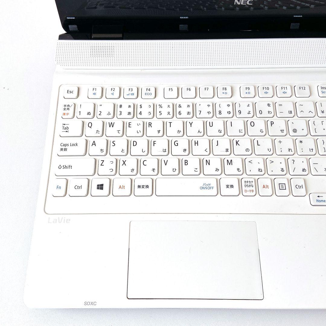 LAVIE/Windows11/8GB/カメラ/NECノートパソコン/287