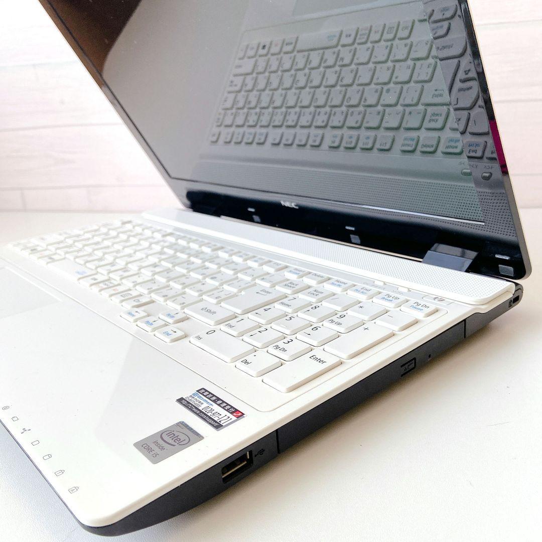 LAVIE/Windows11/8GB/カメラ/NECノートパソコン/287