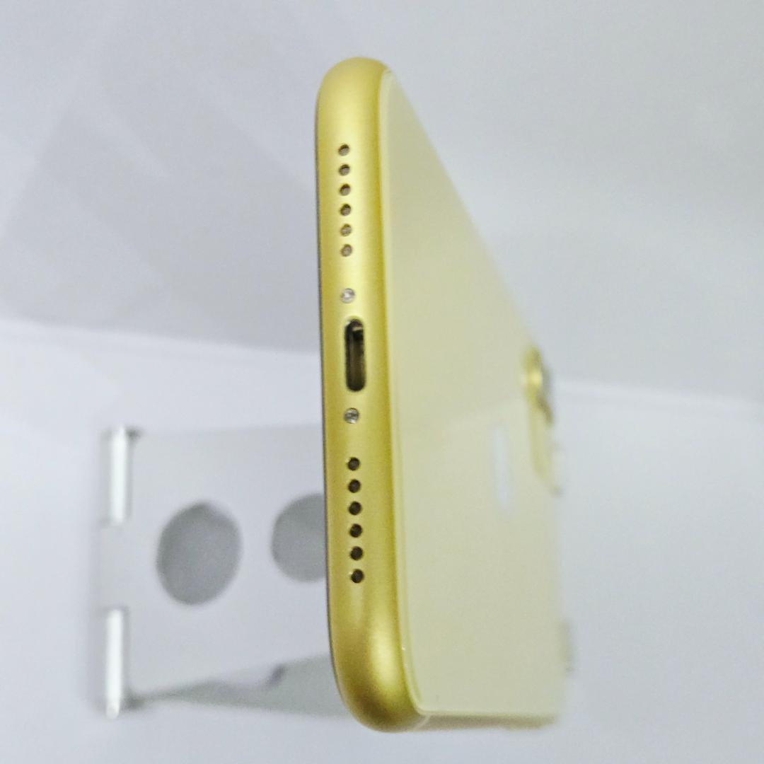 08 iPhone11 イエロー SIMフリー 極美品 バッテリー84%