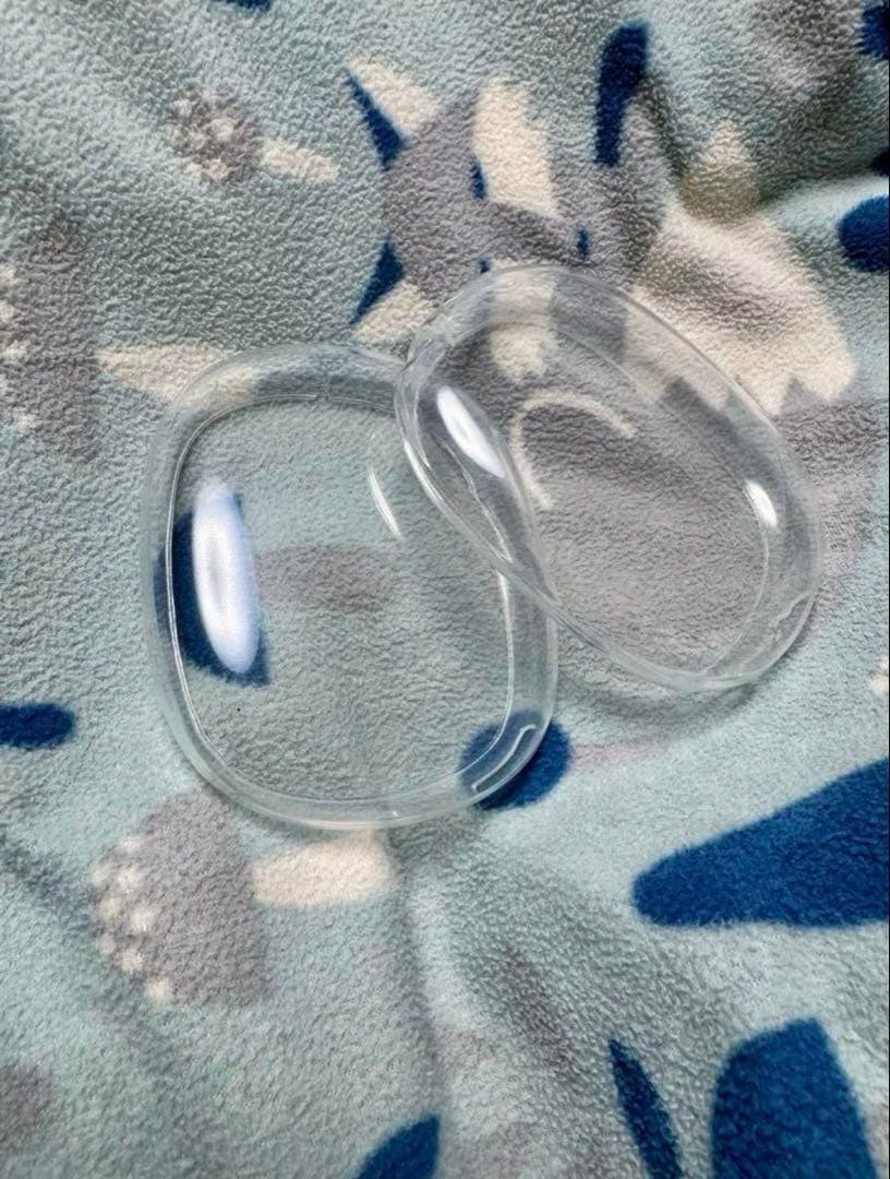 AirPods Max シルバー　Smart Case、クリアケース付き