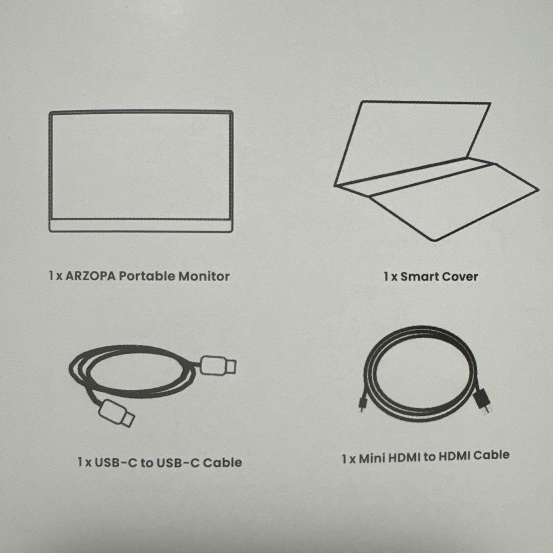 ARZOPA S1 Table 15.6インチ ポータブルモニター