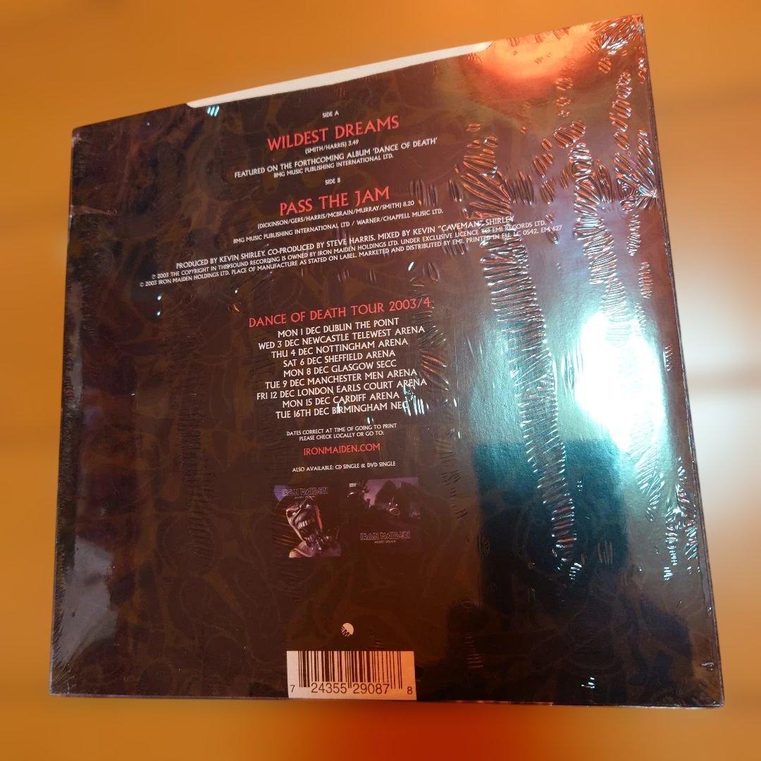 【限定盤】IRON MAYDEN 3枚セット カラーレコード 未開封 ポスター付