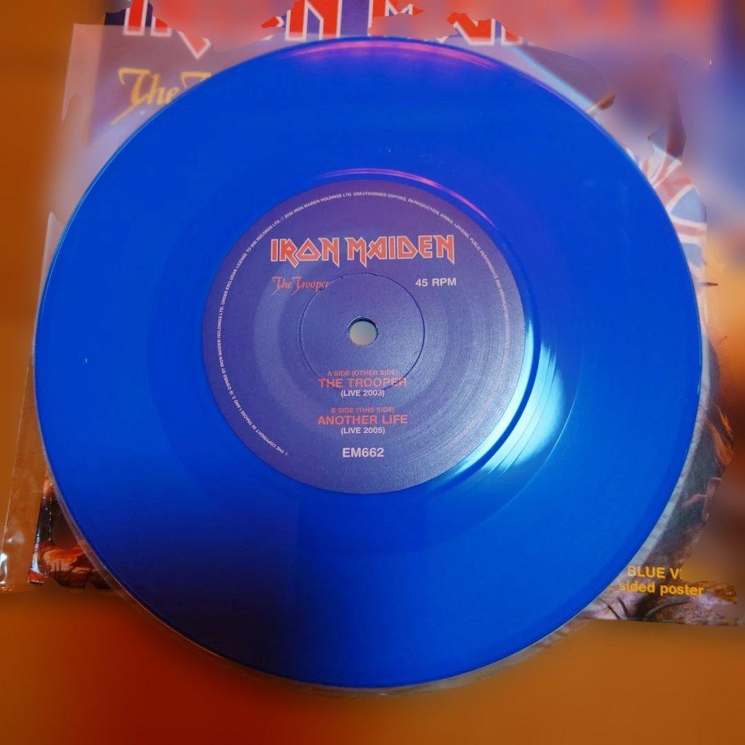 【限定盤】IRON MAYDEN 3枚セット カラーレコード 未開封 ポスター付