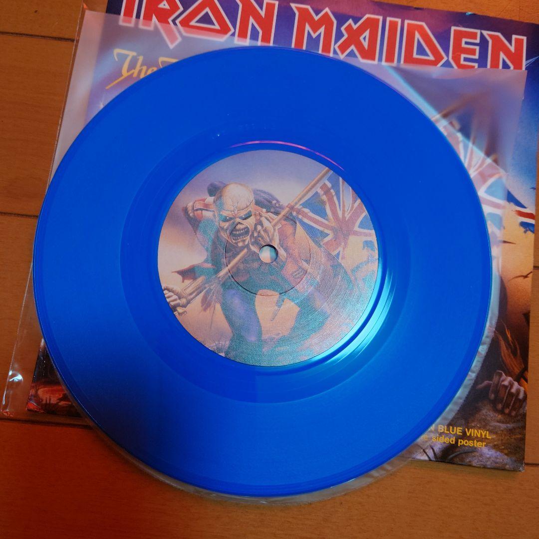 【限定盤】IRON MAYDEN 3枚セット カラーレコード 未開封 ポスター付