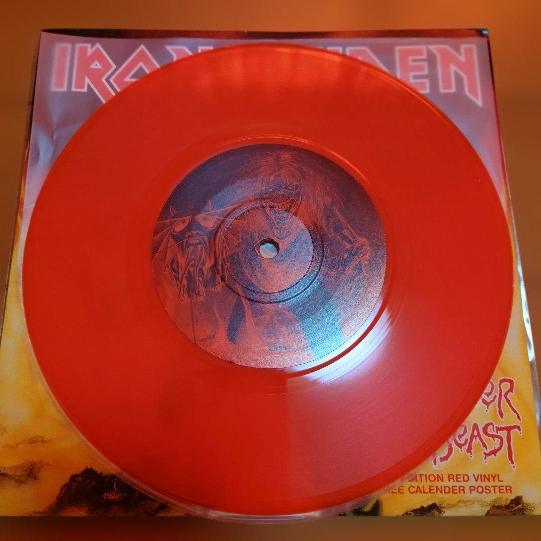 【限定盤】IRON MAYDEN 3枚セット カラーレコード 未開封 ポスター付