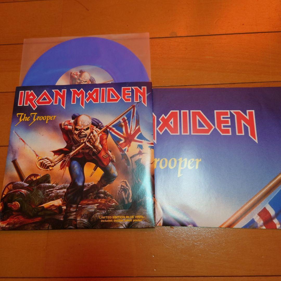 【限定盤】IRON MAYDEN 3枚セット カラーレコード 未開封 ポスター付