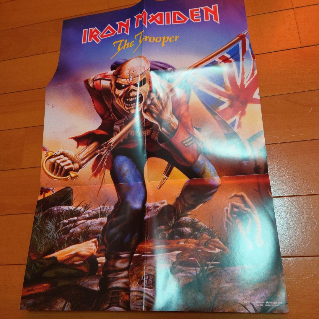 【限定盤】IRON MAYDEN 3枚セット カラーレコード 未開封 ポスター付