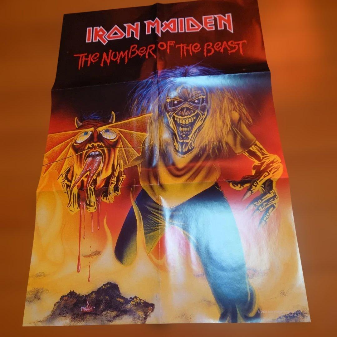 【限定盤】IRON MAYDEN 3枚セット カラーレコード 未開封 ポスター付