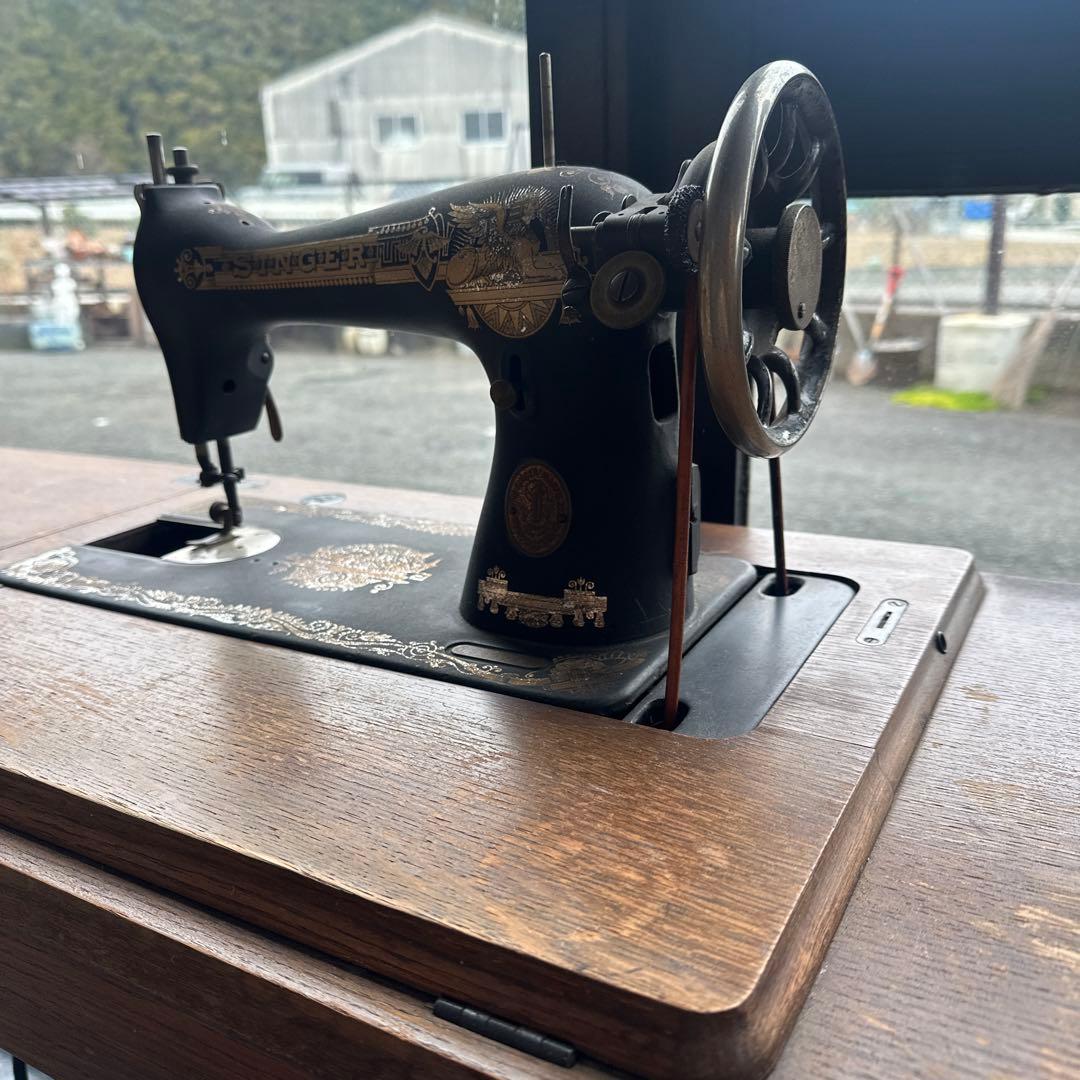 これで本当に削除❣️ヴィンテージ　シンガーミシン