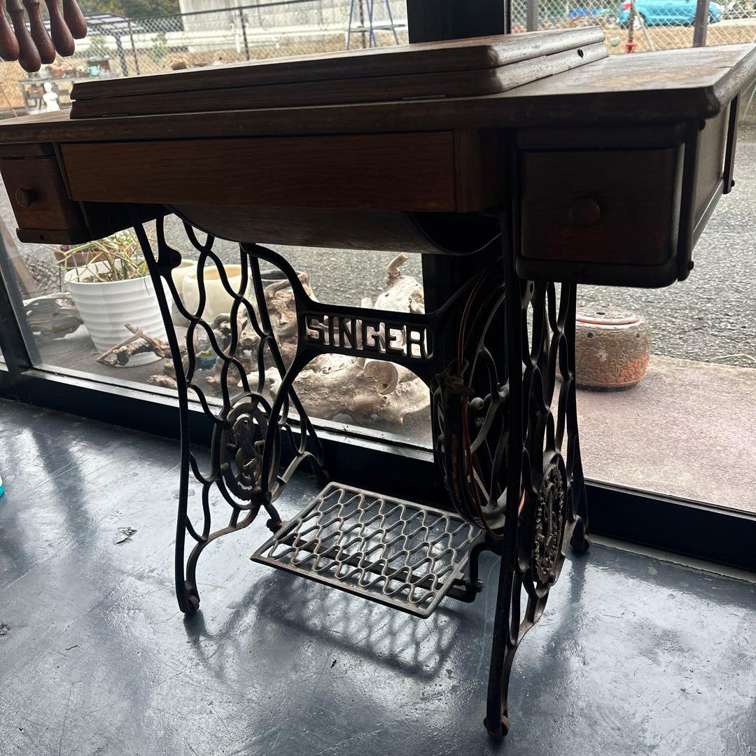 これで本当に削除❣️ヴィンテージ　シンガーミシン