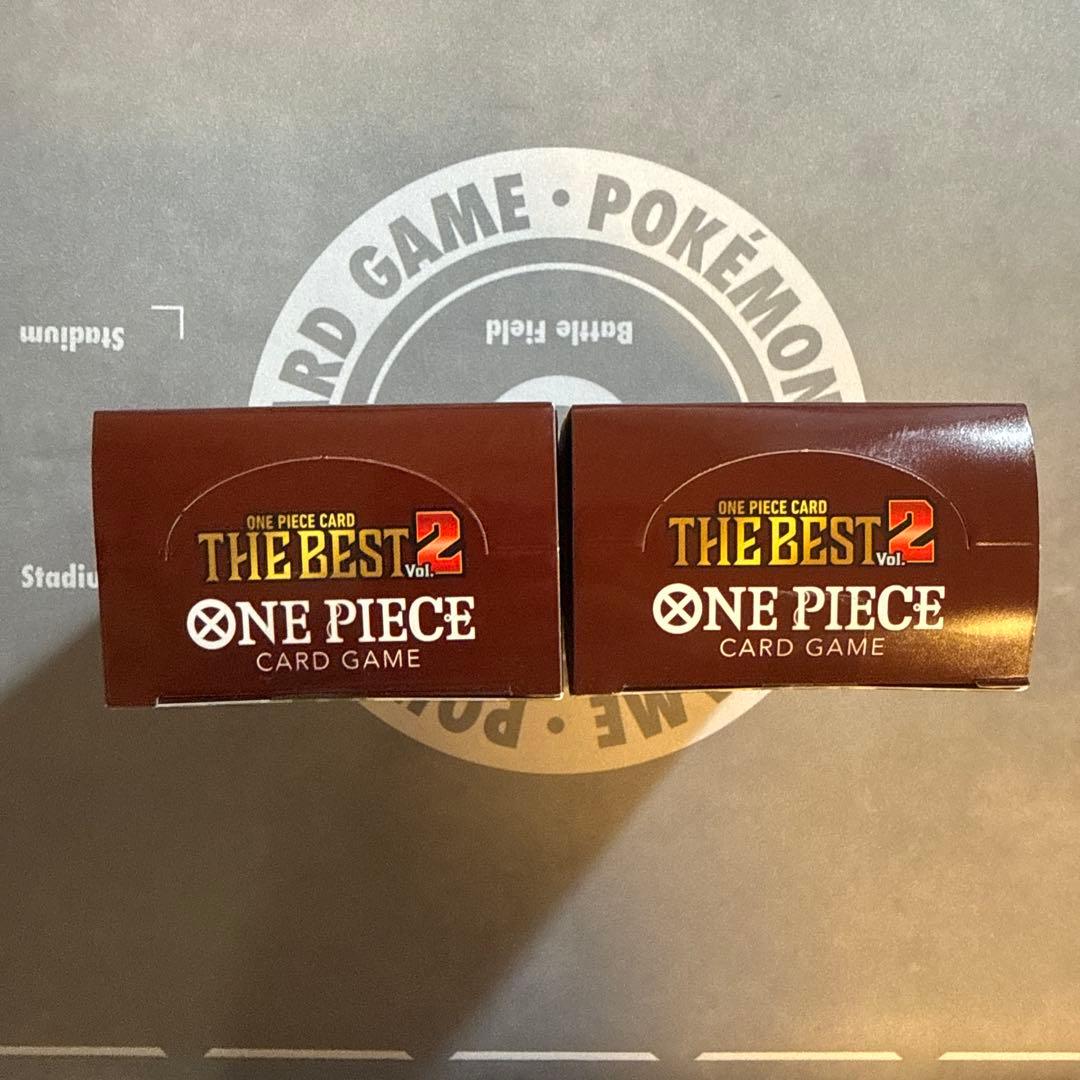 【ワケあり】ワンピースカードゲーム　ワンピースカード　ザ•ベスト 2BOX