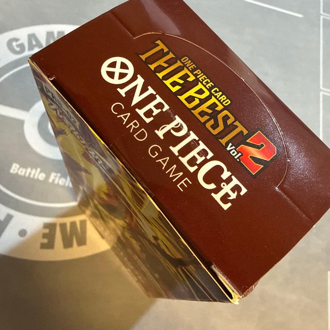 【ワケあり】ワンピースカードゲーム　ワンピースカード　ザ•ベスト 2BOX