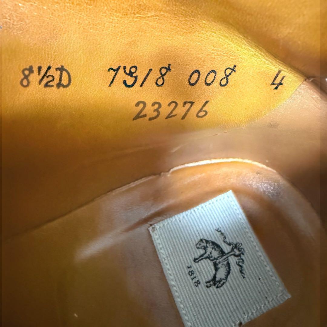 靴 ALDEN BLACK FLEECE BROOKS BROTHERS 8.5D