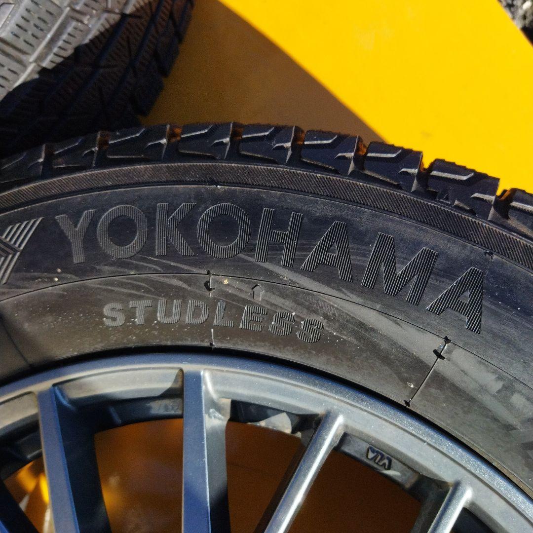 じん　ヨコハマ スタッドレスタイヤ 225/65R17 アルミホイール①