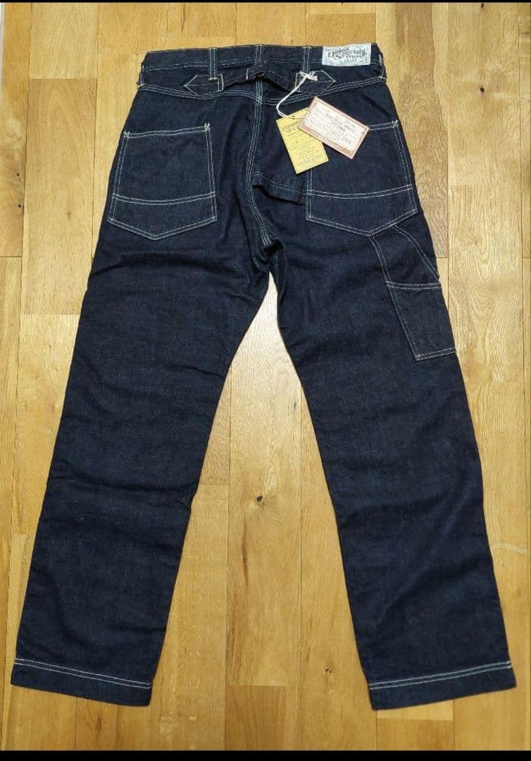 未使用★フリーホイーラーズ　デリックマン　　 デニム　ワークパンツ★値下交渉不可