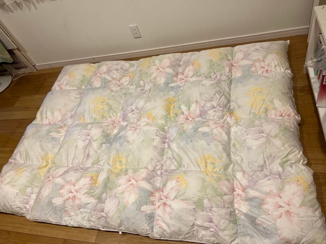 ハンガリーグースダウン90% 超長綿100% 1.4k シングル 日本製