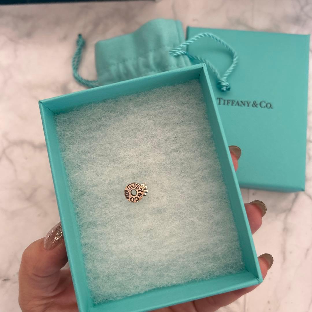 Tiffany & Co. ピアス　ラウンド　サークル　T&CO シルバー片方