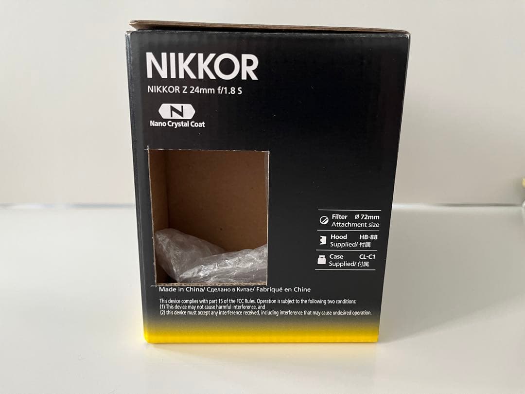 NIKON NIKKOR Z 24mm f/1.8 S レンズ ニコン