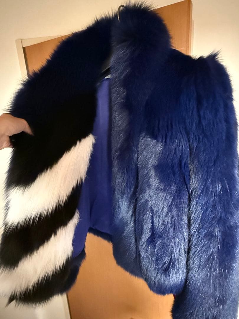 OFF-WHITE VIRGIL FOX ファー　コート36