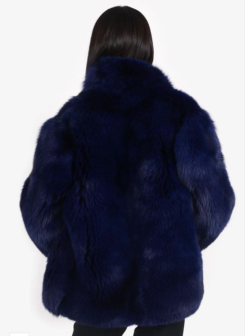 OFF-WHITE VIRGIL FOX ファー　コート36