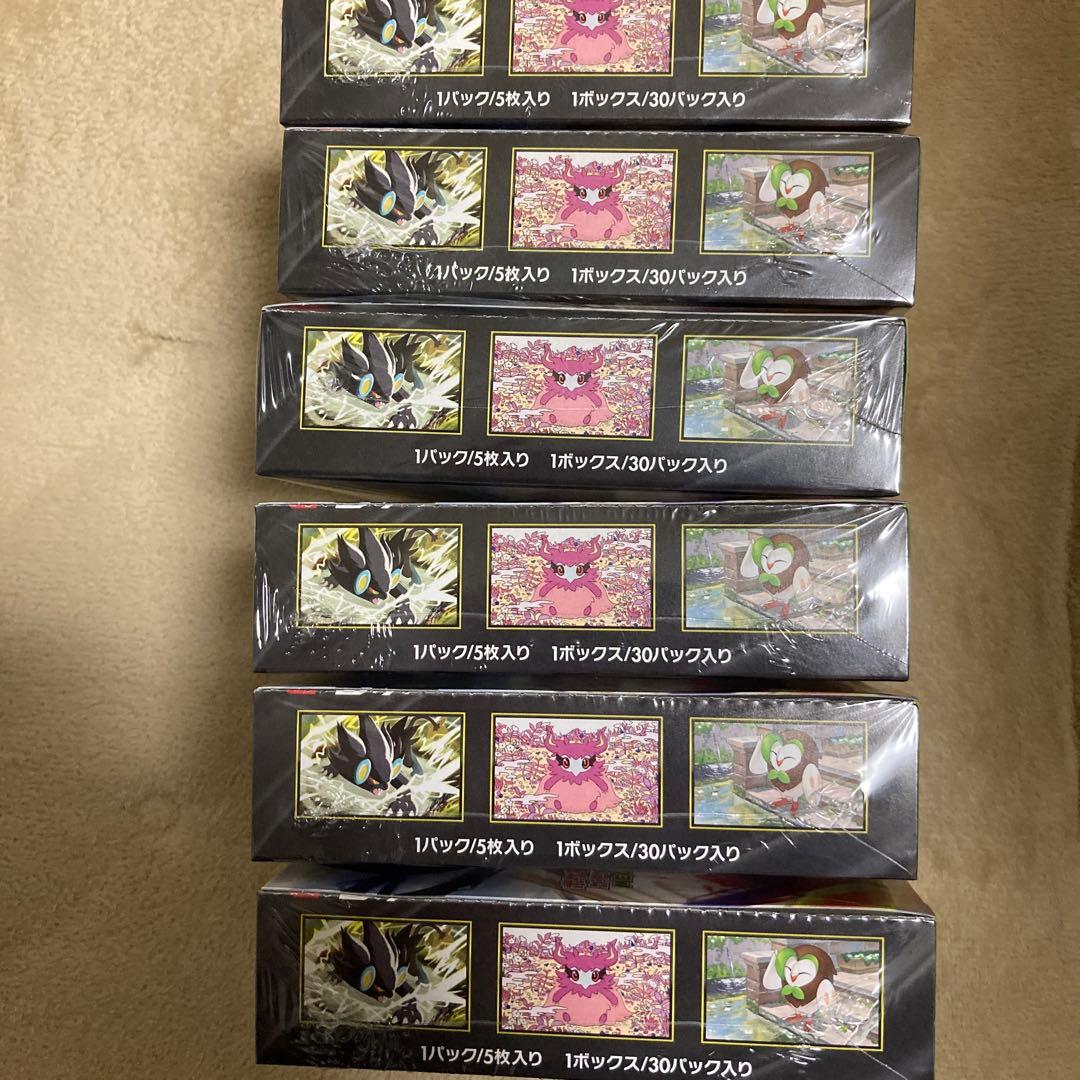 ポケモンカードムニキスゼロ6BOX