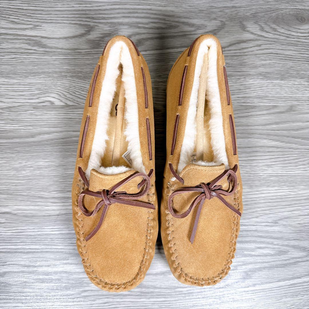 未使用級✨　アグ　ダコタ　モカシン　デッキシューズ　ムートンブーツ　箱付き