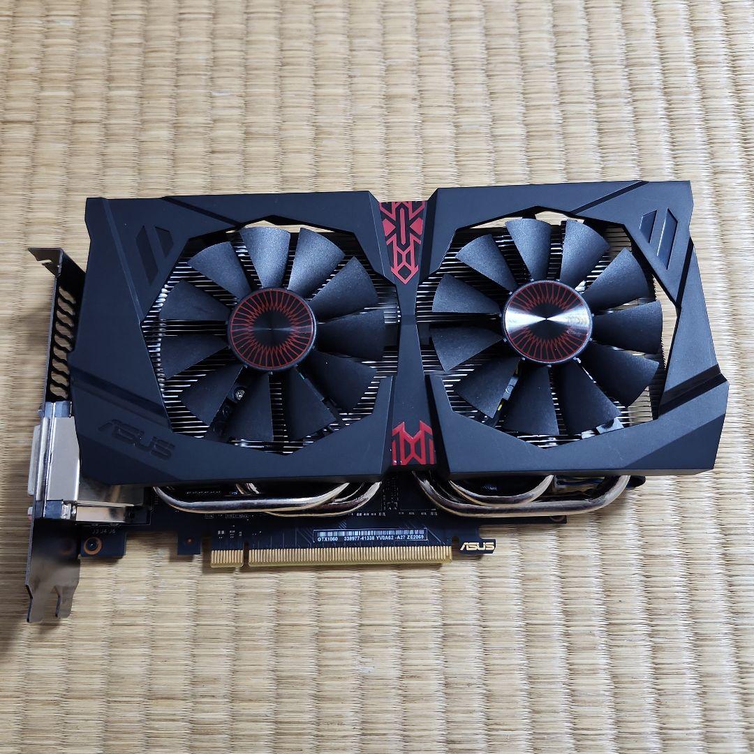 ASUS グラフィックボード GTX1060 6GB