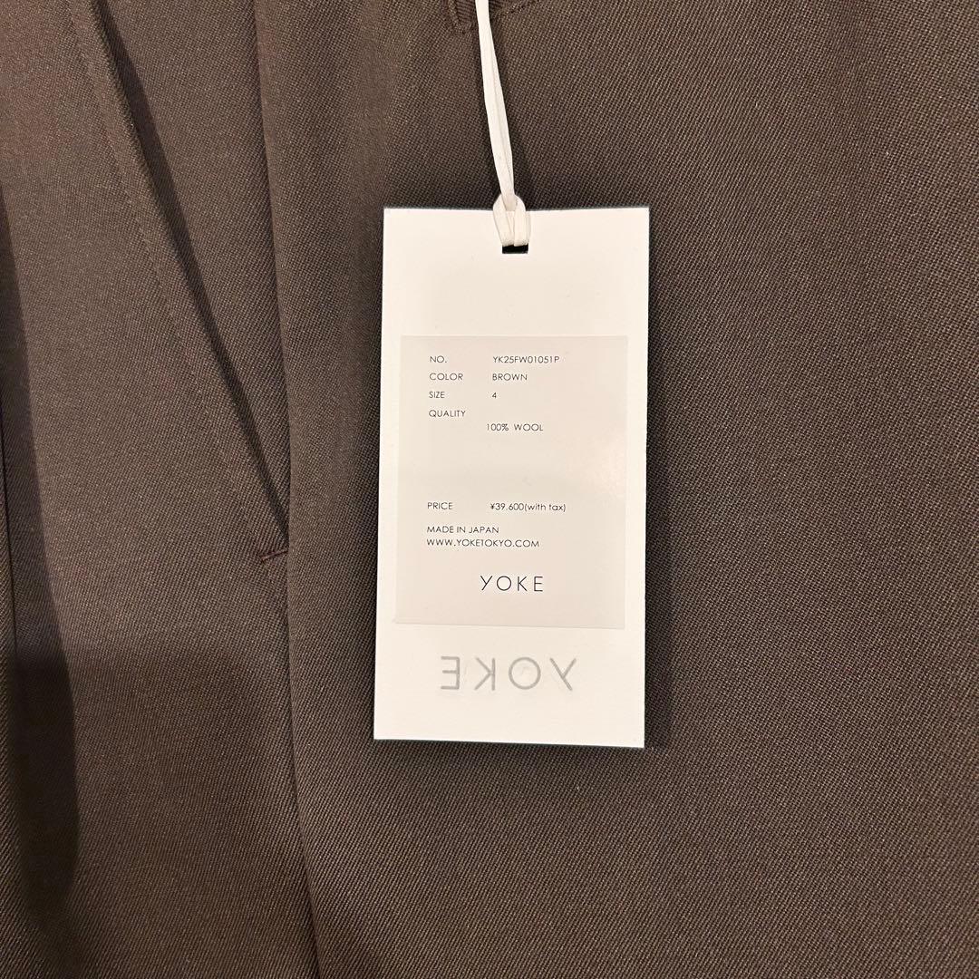 Yoke 25aw タックスラックス 新品未使用 サイズ4 ssstein